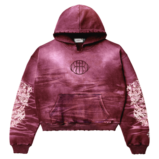 Red ‘Whisker Turban’ Hoodie