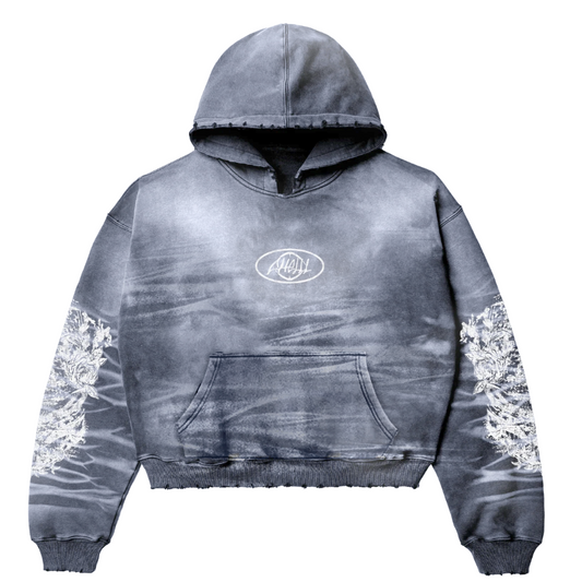 Gray ‘Whisker Turban’ Hoodie