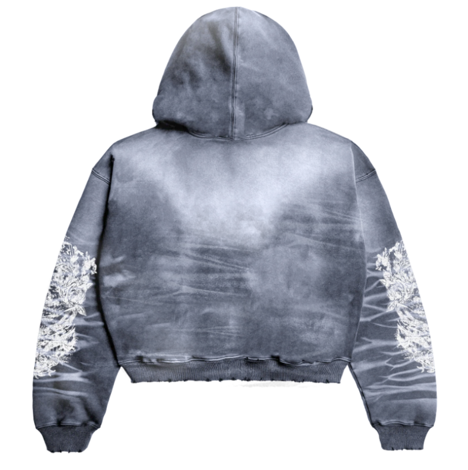 Gray ‘Whisker Turban’ Hoodie