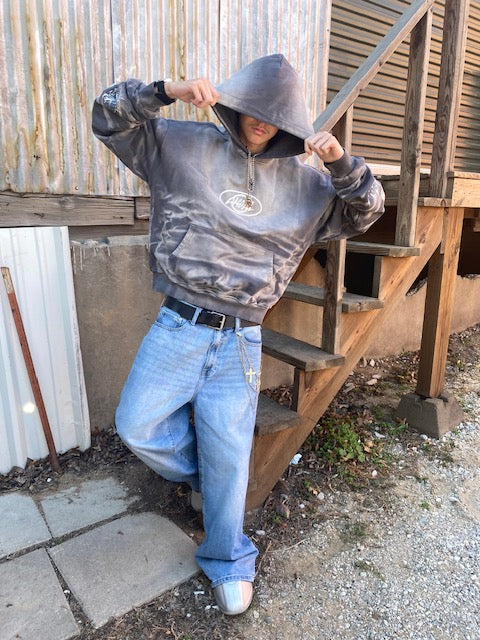 Gray ‘Whisker Turban’ Hoodie