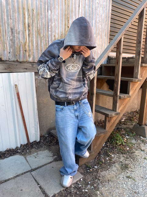 Gray ‘Whisker Turban’ Hoodie